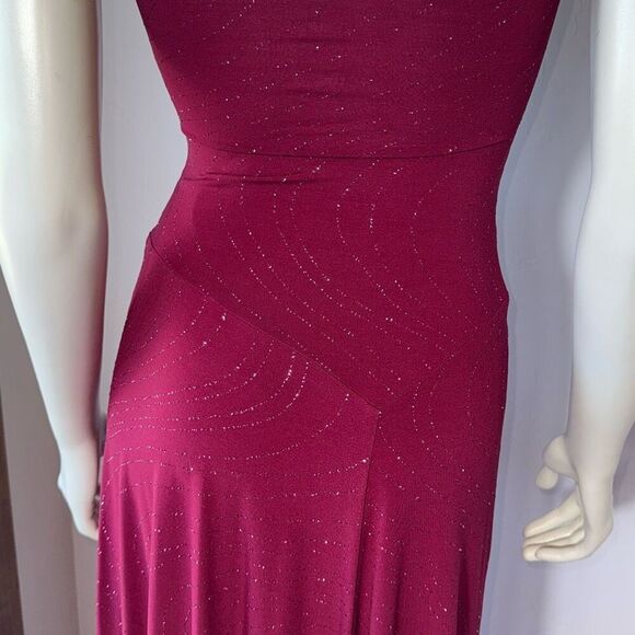 Vintage a fortiori 90s Prom Or Cocktail Wiggle Maxi Dress Size Small - Picture 7 of 13